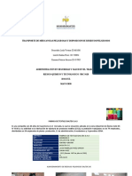 ACTIVIDAD #7 TRANSPORTE DE MERCANCIAS PELIGROSAS Y DISPOSICION DE RESIDUOS PELIGROSOS. Ultimo