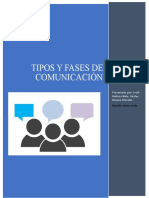 Tipos y Fases de Comunicación