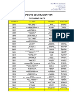 Purposive Communication Zipgrade Data: OLY Rinity Niversity