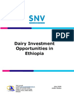 Dairy Investment Opportunities in Ethiopia