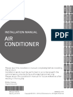 AIR Conditioner: Installation Manual