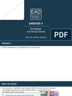 Estratégias em Serviço Social - Slides de Aula - Unidade II
