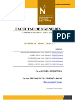 Grupo 4 - Informe de Laboratorio - P - 3 - Química Inorgánica - Wa-Cod2141