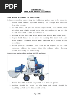 Safe Work Method - Concreting