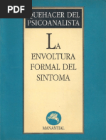 La Envoltura Formal Del Síntoma (Agnès Aflalo) PDF