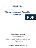 COMP 231 Microprocessor and Assembly Language