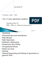 Dispensing Anisometropia