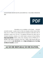 Acao Indenizacao Reparacao Dano Atraso Voo Modelo 174 BC128