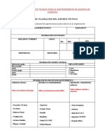 Evidencia # 2 INFORME PLANEACIÓN DEL SOPORTE TÉCNICO