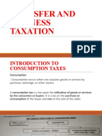 Transfer and Business Taxation