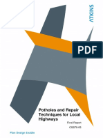 Potholes and Repair Techniques For Local Authorities PDF