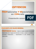 PRESENTACION PROFYESCON S.A.S 2020