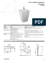 Ficha Tecnica Lavamanos Alessi Dot 8.1190.2 PDF