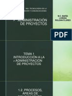 1.2. Procesos, Áreas de Conocimiento...