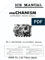 Aiwa MD3 SERVICE MANUAL