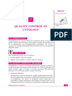 Lesson-27 Quality Control in Cytology