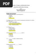 College of Computer and Information Sciences Department of Information Technology IT224 First Semester 1436/1437 Sheet 3 (Chapter 15)