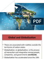 Communication and Globalization