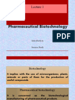 Introduction of Pharmaceutical Biotechnology