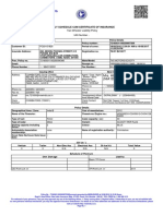 Policy Schedule Cum Certificate of Insurance: Mrs. Abirami D - (NIA1D6885525)