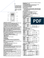 Digital Multimeter Operator'S Manual: 1. Overview 5. General Specifications