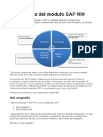 Panoramica Del Modulo SAP MM