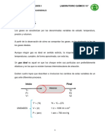 Gases. Quimica de Procesos I