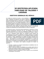 GUIA NO 1. Geotecnia Aplicada A La Estabilidad de Taludes y Laderas PDF