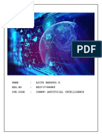 Ajith's Artificial Intelligence Assignment Unit2 PDF