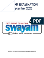 GUIDELINE SWAYAM EXAM 2 Updated