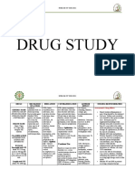 DRUG STUDY (Appendicitis)