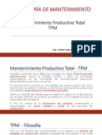 TPM Mantenimiento Productivo Total