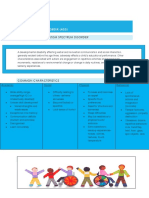 Autism Spectrum Disorder Fact Sheet