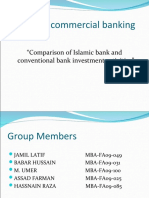 Project of Commercial Banking: "Comparison of Islamic Bank and Conventional Bank Investment Activities"