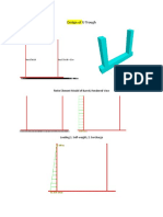 Design of U Trough: Finite Element Model of Barrel Rendered View