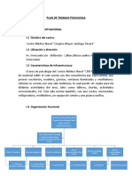 Plan de Trabajo Psicologia