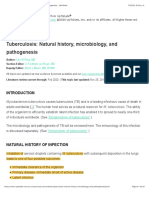 Tuberculosis - Natural History, Microbiology, and Pathogenesis - UpToDate