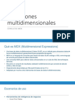 Consultas MDX