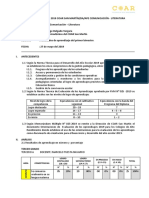 Informe de Resultado de Aprendizaje de Área