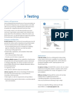 Sheet For Power Plant Performing Testing