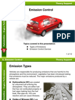 Emission Control Theory Support