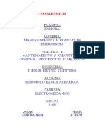 Practica N4 Mantenimiento A Circuitos de Control Proteccion y Medicion