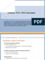 Vmware Tco / Roi Calculator