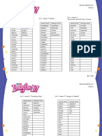 6th Grade Spelling List PDF