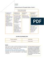 Secuencia Didáctica - Edu para La Paz