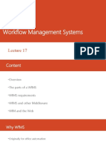 Workflow Management Systems