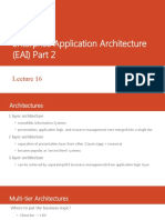 Enterprise Application Architecture (EAI) Part 2