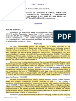 Petitioner vs. vs. Respondents: First Division