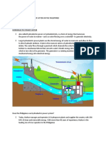 STUDENT 20 Hydroelectric Power System in The Philippines