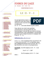 Cours Pratique N°5 Le Ii V I